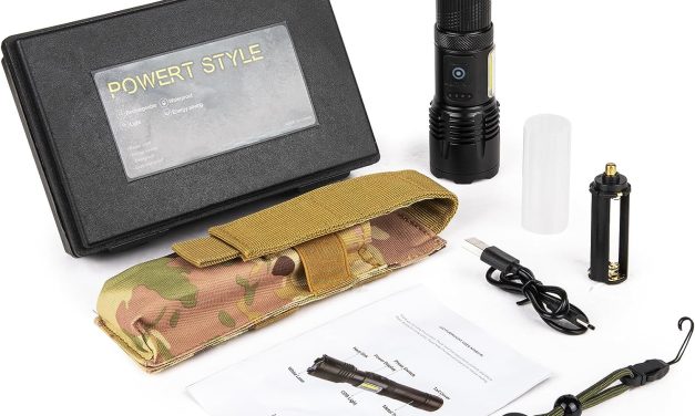 ALSTU Flash Light Flashlight High Lumens Rechargeable Review