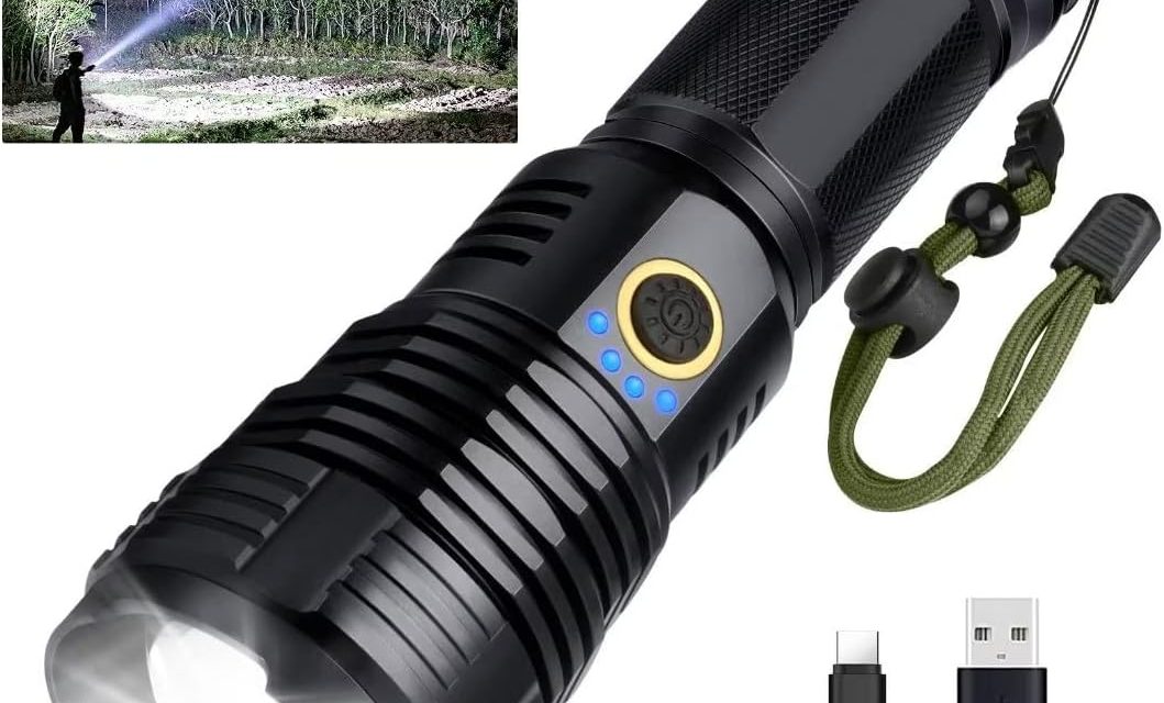 BengMxj Rechargeable LED Flashlight Review