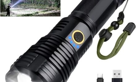 BengMxj Rechargeable LED Flashlight Review