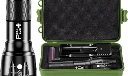 PeakPlus Rechargeable Tactical Flashlight LFX1000 Review