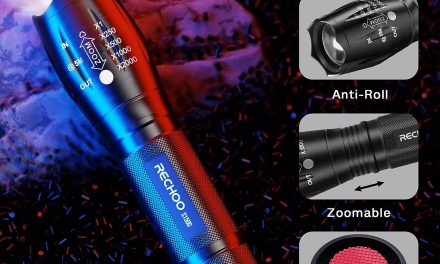 RECHOO Tactical Flashlights 4 Pack Review