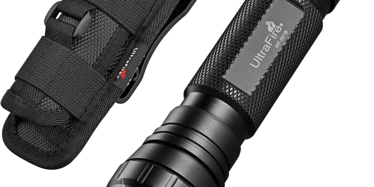 ULTRAFIRE Tactical Flashlight with Holster Review