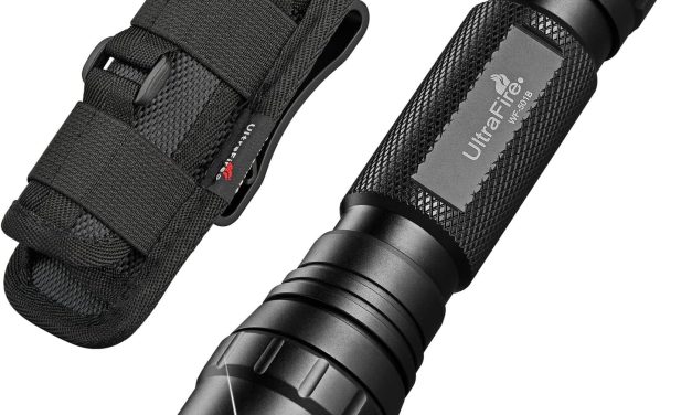 ULTRAFIRE Tactical Flashlight with Holster Review